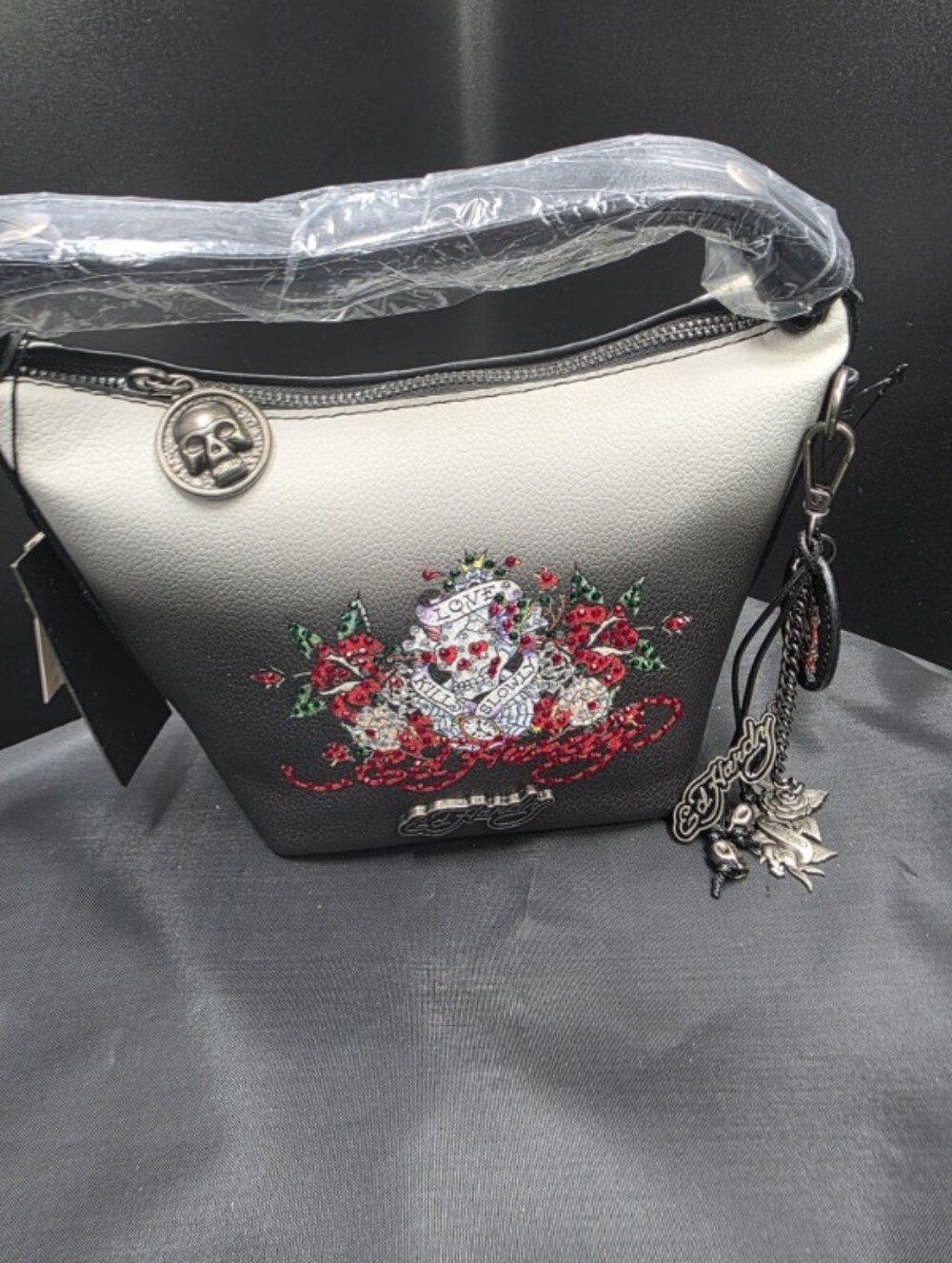 Ed Hardy Harriet Hobo With Sparkle